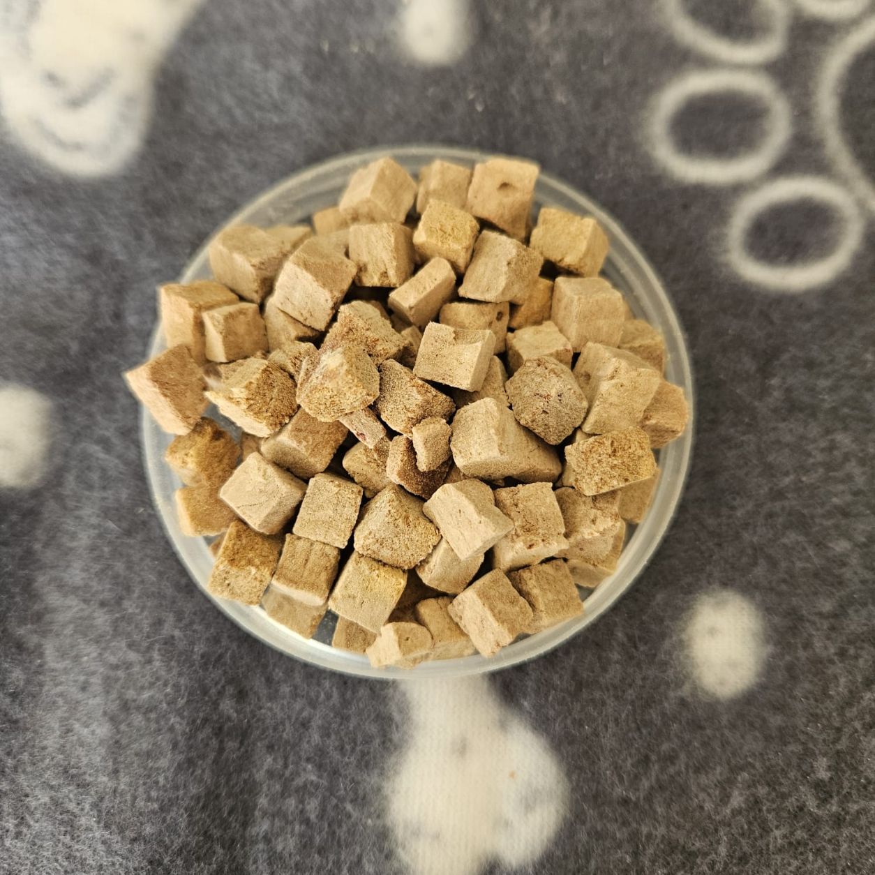 Freeze Dried Mini Rabbit Liver Cubes Freeze Dried Mini Rabbit Liver Cubes